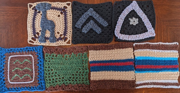 The Horizon Zero Dawn Blanket: Bonus&nbsp;Squares